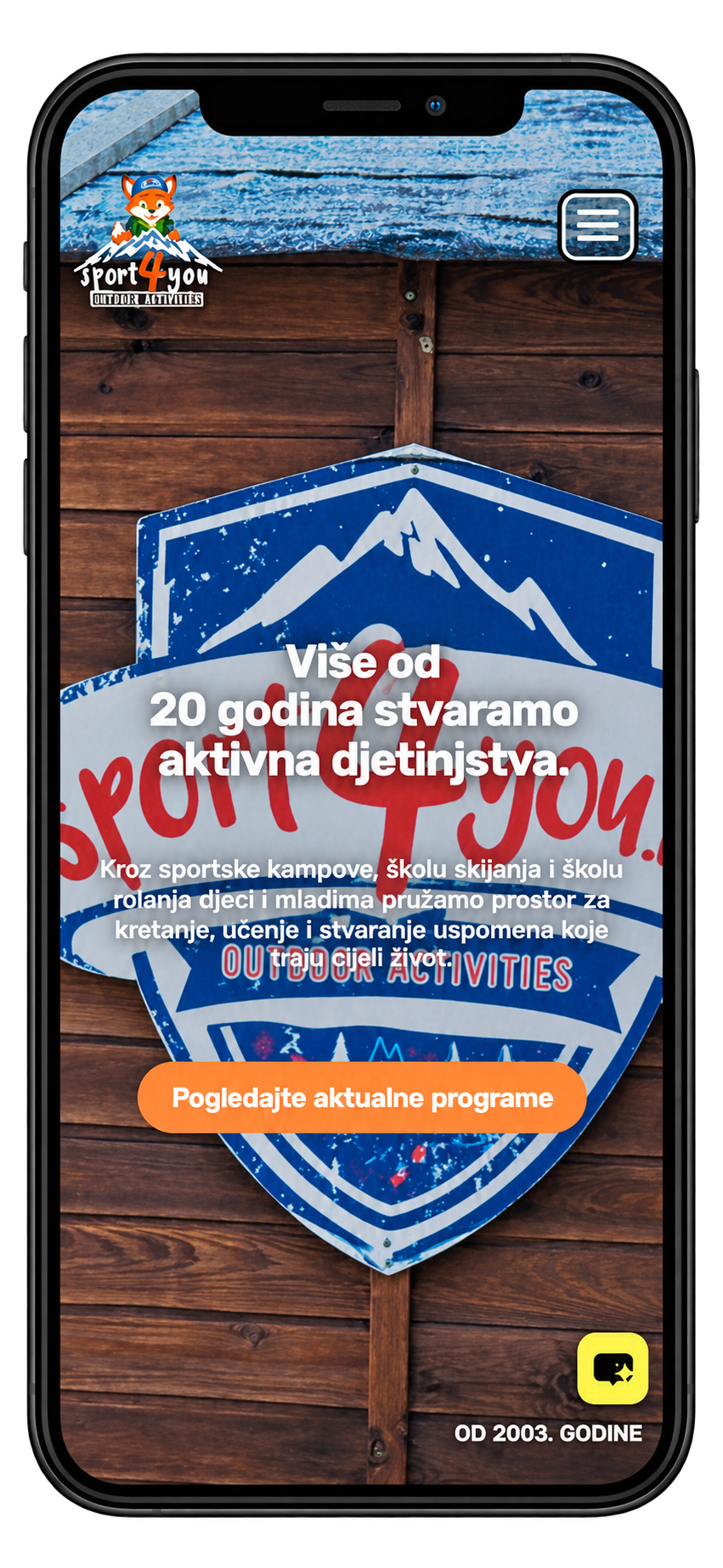 Sport4You mobilna naslovnica